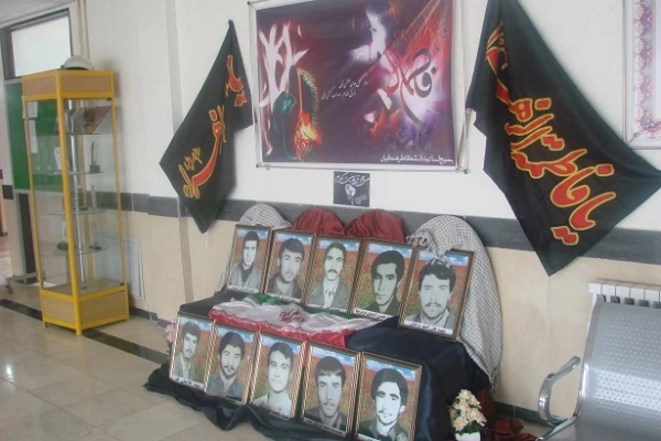 نصب یادمان شهدای دانشگاه فرهنگیان خراسان شمالی 4