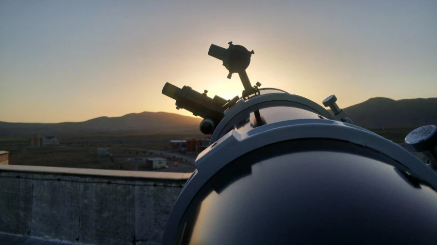 هلال ماه مبارک رمضان در پردیس امام محمد باقر(ع) رصد شد 2