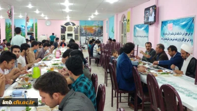 حضور سرپرست دانشگاه فرهنگیان استان در ضیافت افطاری دانشجومعلمان پردیس امام محمدباقر(ع)