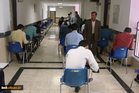 بازدید سرپرست دانشگاه فرهنگیان استان از برگزاری امتحانات دانشجویان 3