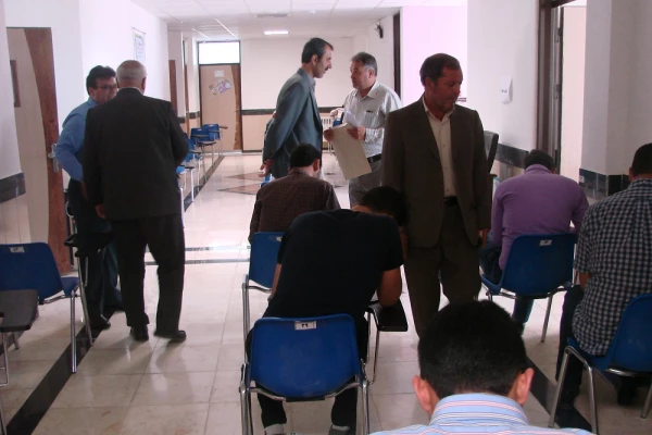 بازدید سرپرست دانشگاه فرهنگیان استان از برگزاری امتحانات دانشجویان 2