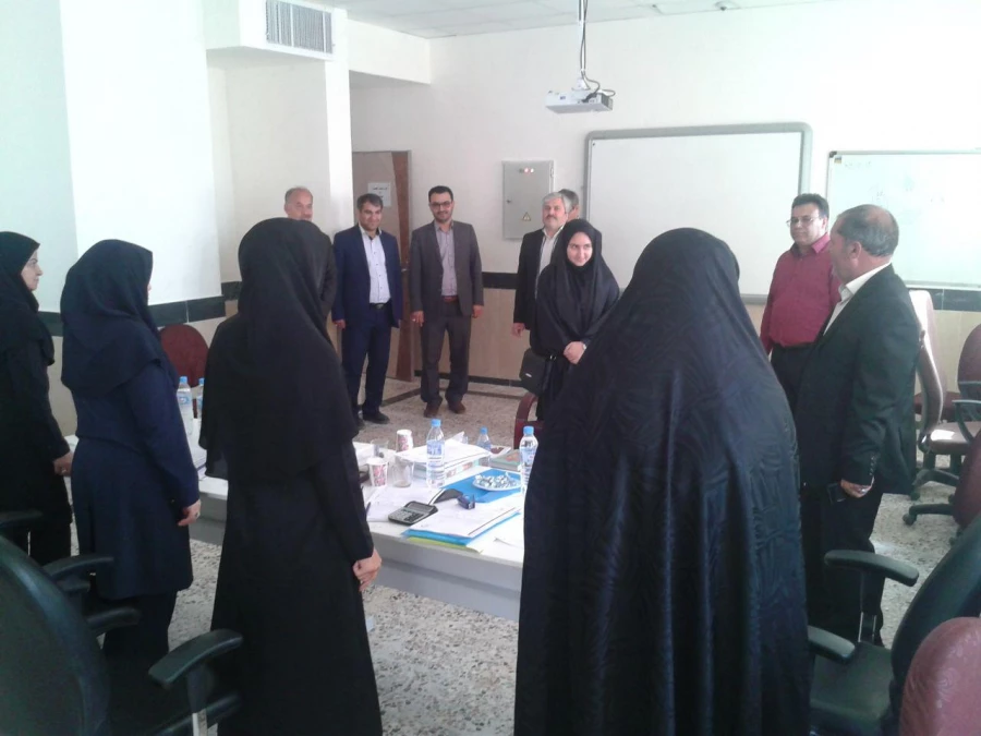 سرپرست دانشگاه فرهنگیان خراسان شمالی از روند مصاحبه داوطلبان ورود به دانشگاه فرهنگیان بازدید کرد 3