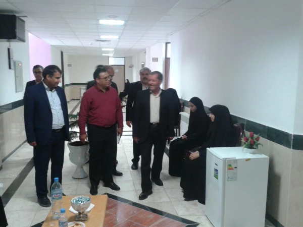 سرپرست دانشگاه فرهنگیان خراسان شمالی از روند مصاحبه داوطلبان ورود به دانشگاه فرهنگیان بازدید کرد 4