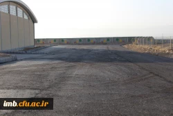 آسفالت ریزی محوطه سراهای دانشجویی و مجموعه ورزشی دانشگاه فرهنگیان خراسان شمالی 2