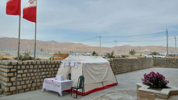 احداث چادر جمع آوری کمک های مردمی در دانشگاه فرهنگیان خراسان شمالی 2