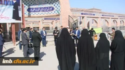 غبارروبی گلزار شهدا توسط کارکنان اداری دانشگاه فرهنگیان خراسان شمالی 4