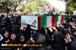 مراسم استقبال، تشییع و خاکسپاری شهدای گمنام با حضور با شکوه اقشار مردم، دانشگاهیان و دانشجویان در دانشگاه فرهنگیان خراسان شمالی 5