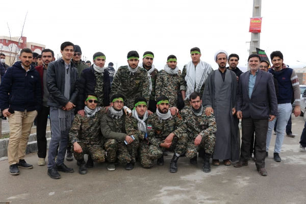 مراسم استقبال، تشییع و خاکسپاری شهدای گمنام با حضور با شکوه اقشار مردم، دانشگاهیان و دانشجویان در دانشگاه فرهنگیان خراسان شمالی 7