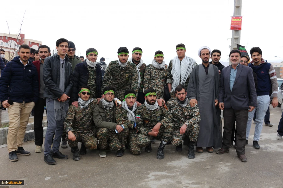 مراسم استقبال، تشییع و خاکسپاری شهدای گمنام با حضور با شکوه اقشار مردم، دانشگاهیان و دانشجویان در دانشگاه فرهنگیان خراسان شمالی 7