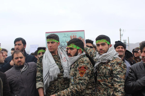 تدفین 2 شهید گمنام در دانشگاه فرهنگیان خراسان شمالی 5