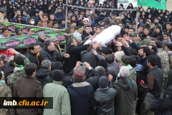 تدفین 2 شهید گمنام در دانشگاه فرهنگیان خراسان شمالی 6