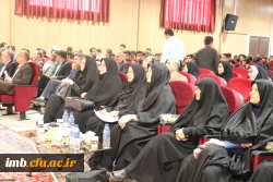 مراسم گرامیداشت روز معلم و تجلیل از مقام استاد در دانشگاه فرهنگیان خراسان شمالی با حضور آقای دکتر صفرزاده معاونت فرهنگی واجتماعی دانشگاه فرهنگیان کشور برگزار شد 3