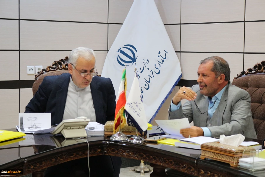 اولین جلسه هیات امنای دانشگاه فرهنگیان خراسان شمالی با حضور استاندار برگزار شد. 2