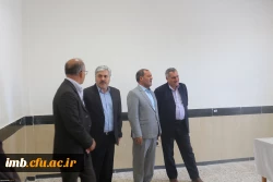 بازدید معاون هماهنگی امور اقتصادی و توسعه منابع انسانی استانداری خراسان شمالی از زیرساخت های دانشگاه فرهنگیان استان 2