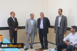 بازدید معاون هماهنگی امور اقتصادی و توسعه منابع انسانی استانداری خراسان شمالی از زیرساخت های دانشگاه فرهنگیان استان 4