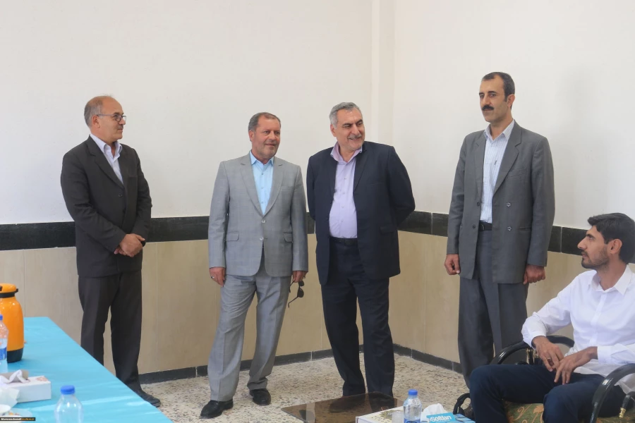 بازدید معاون هماهنگی امور اقتصادی و توسعه منابع انسانی استانداری خراسان شمالی از زیرساخت های دانشگاه فرهنگیان استان 4