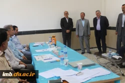 بازدید معاون هماهنگی امور اقتصادی و توسعه منابع انسانی استانداری خراسان شمالی از زیرساخت های دانشگاه فرهنگیان استان 3