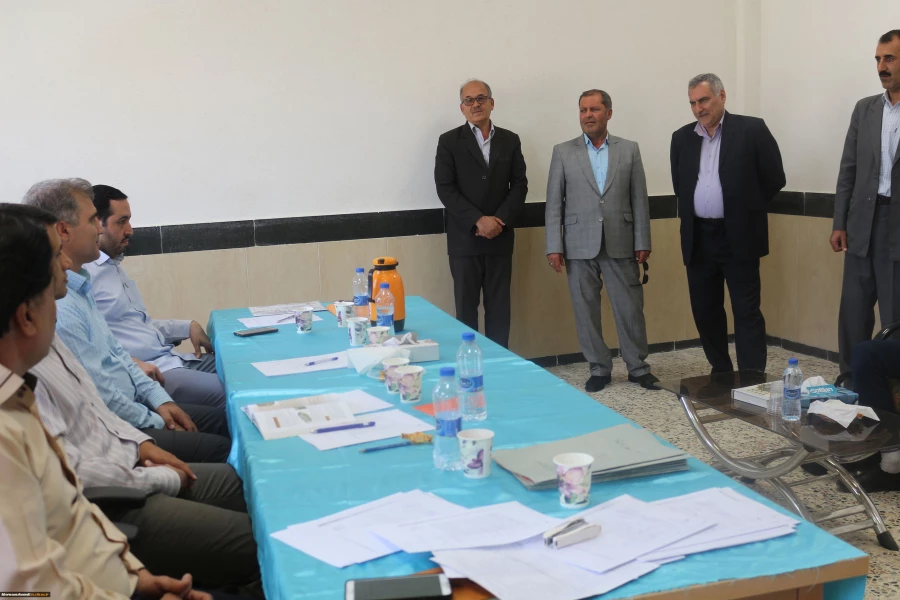 بازدید معاون هماهنگی امور اقتصادی و توسعه منابع انسانی استانداری خراسان شمالی از زیرساخت های دانشگاه فرهنگیان استان 3