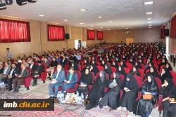 مراسم استقبال از نو دانشجو معلمان دانشگاه فرهنگیان خراسان شمالی  در سالن همایش دانشگاه برگزار شد 6