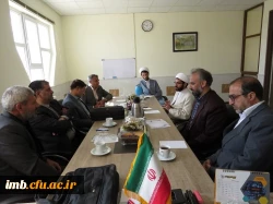 جلسه اساتید محترم گروه معارف دانشگاه فرهنگیان خراسان شمالی در روز شنبه مورخ 21/07/97 در محل دفتر نهاد رهبری دانشگاه فرهنگیان خراسان شمالی برگزار گردید. 2