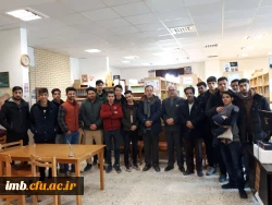 بازدید دانش آموزان دبیرستان سما بجنورد از پردیس امام محمدباقر(ع) 2