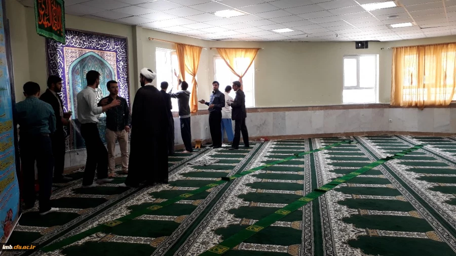 گزارش تصویری غبارروبی از نمازخانه های پردیس امام محمد باقر(ع) و سرای دانشجویی به مناسبت شروع ماه مبارک رمضان 2