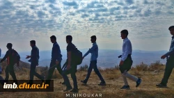 کوهپیمایی دانشجو معلمان و کارکنان دانشگاه فرهنگیان خراسان شمالی به مناسبت هفته تربیت بدنی 6