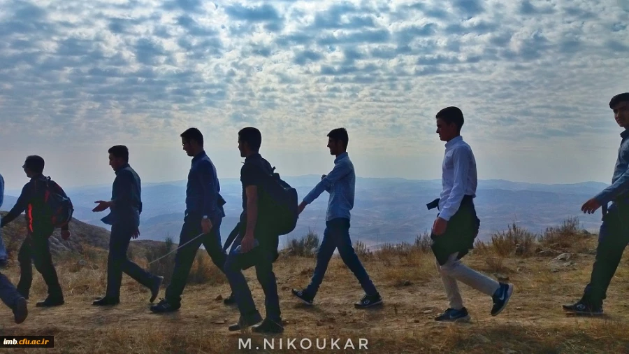 کوهپیمایی دانشجو معلمان و کارکنان دانشگاه فرهنگیان خراسان شمالی به مناسبت هفته تربیت بدنی 6