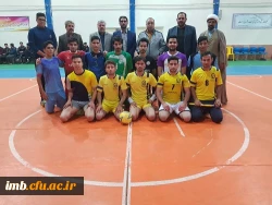 مسابقات فوتسال دانشجومعلمان به مناسبت هفته تربیت بدنی 2