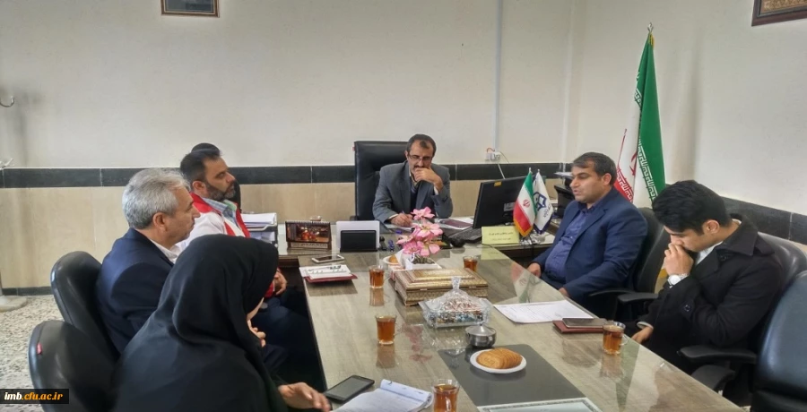 برگزاری جلسه هم اندیشی جهت برگزاری مانور امداد و نجات 2