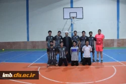 مسابقه فوتسال بین تیم  دانشگاه فرهنگیان و حوزه علمیه امام خمینی بجنورد برگزار شد 2