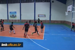 مسابقه فوتسال بین تیم  دانشگاه فرهنگیان و حوزه علمیه امام خمینی بجنورد برگزار شد 2