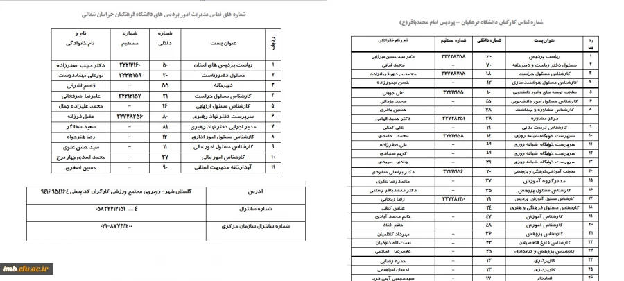 شماره تلفن  2