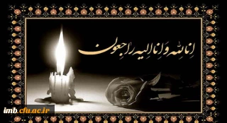 پیام تسلیت فوت والده مکرمه همکار محترم جناب آقای باقری